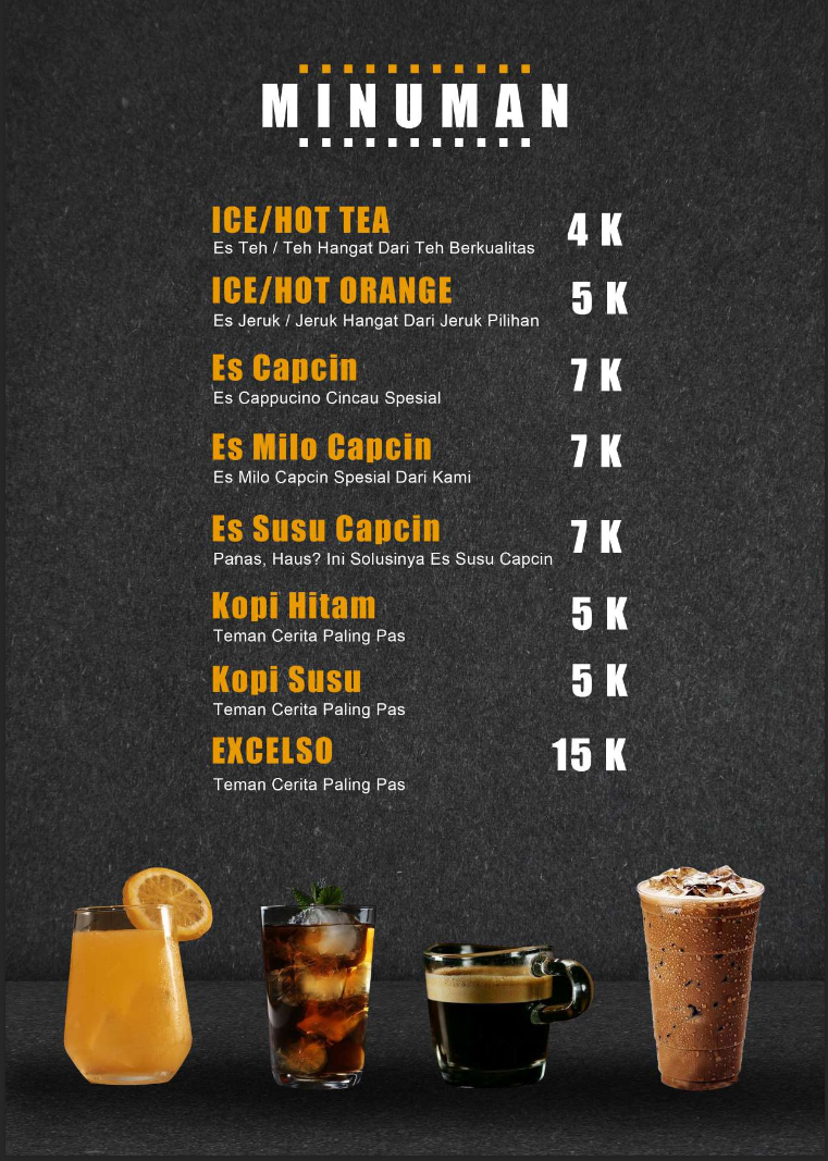 Menu Minuman